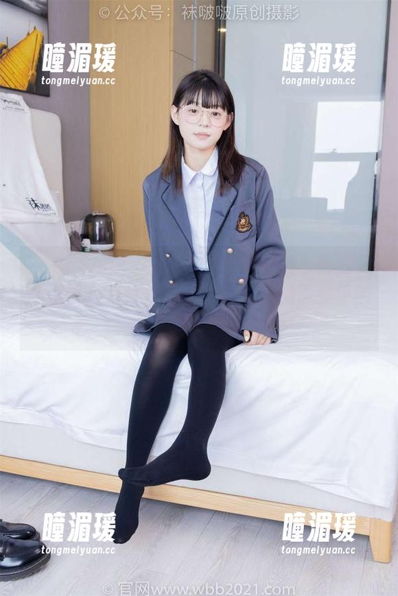 BoBoSocks袜啵啵 - 原图中的小甜豆和瑜伽裤：照片外面，是不是窥见了羡慕的目光？