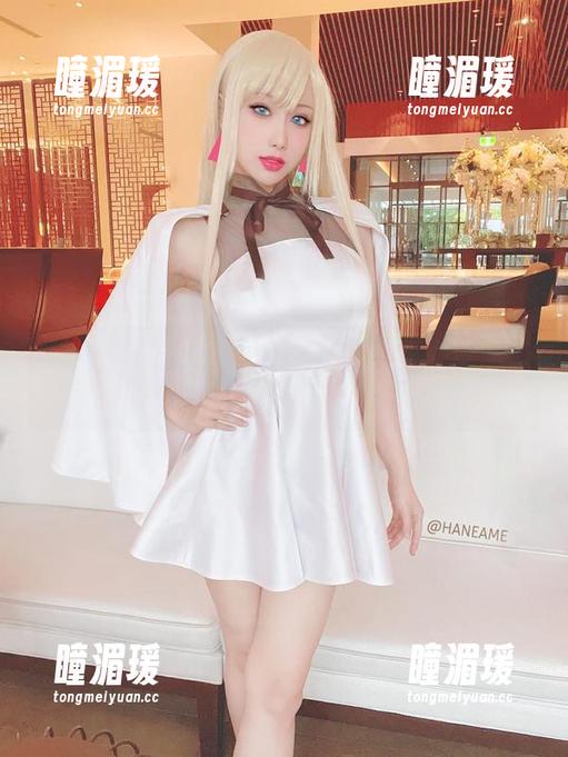 新图上线！HaneAme雨波带你玩转电锯人和玛奇玛的内衣派对！