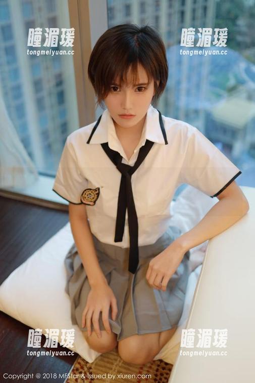 MFStar模范学院 - 无意中发现柒喜小baby的水手服原图，个人觉得需要点赞！