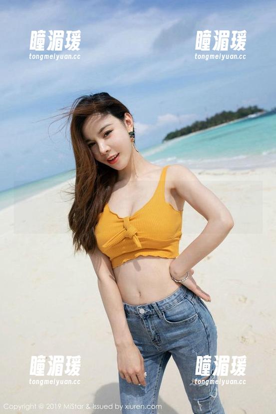 MiStar魅妍社 - 套图里的糯美子Mini：低调的温柔，竟然让人想多看几眼。