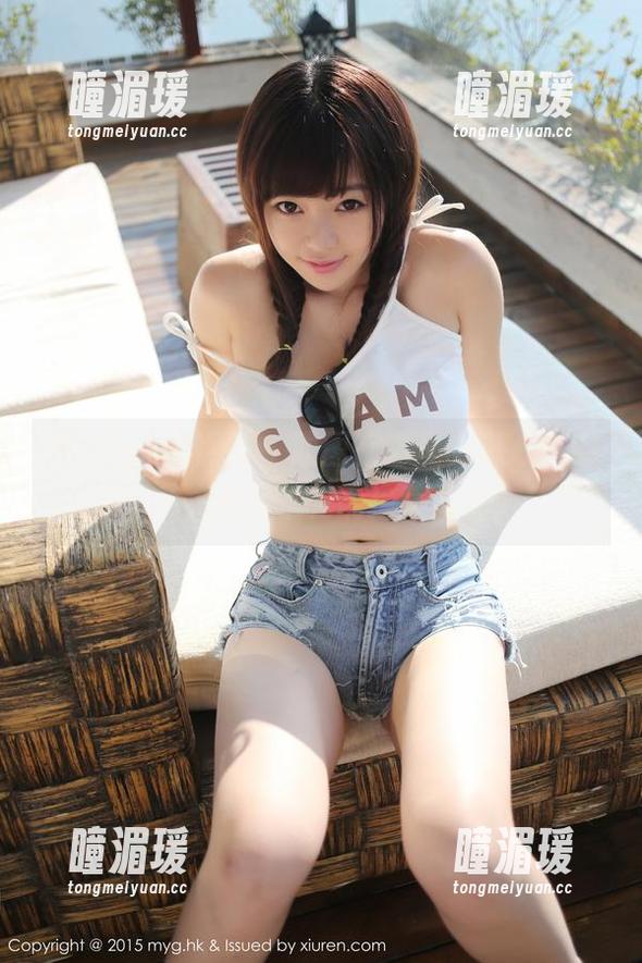 MyGirl美媛馆 - 原图在这里，温心怡的泳装，谁说水花能掩盖脑洞？
