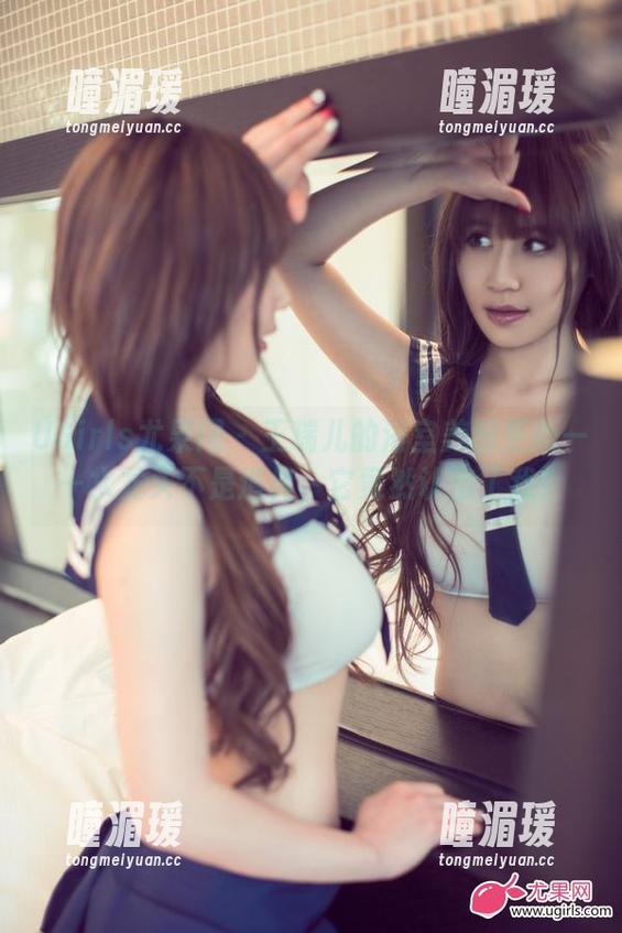 UGirls尤果网 - 王瑞儿的浴室美图更新——水龙头不是道具，它竟然认出了我！