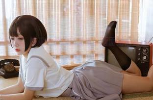 兔耳女主的私拍，喵糖映画的新尝试，画面里居然有种萌萌的魔力？