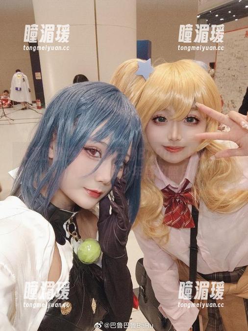 大海的诱惑！巴鲁巴鲁BaRu穿上水手服，COS那份少年感的照片