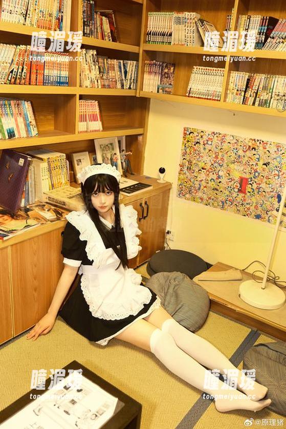 白莉爱吃巧克力兔女郎图包精选，脑袋里全是甜甜的想象